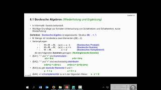 Grundlagen der Informatik II  Sitzung 12 Prof Schmeck  AIFB  WS 201617 [upl. by Chip475]