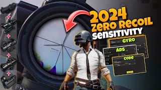 2024 Best Sensitivity Settings For All Devices 📱✅ PUBGM  BGMI [upl. by Odrude]