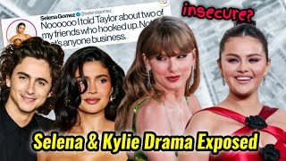 KYLIE JENNER BEING INSECURE ABOUT SELENA GOMEZ amp TIMOTHEE CHALAMETS FRIENDSHIP [upl. by Dniren545]