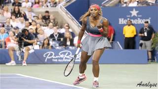 Serena Williams  Yaroslava Shvedova 63 61  3rd Round US Open 2013  08302013  Analyse [upl. by Inol]