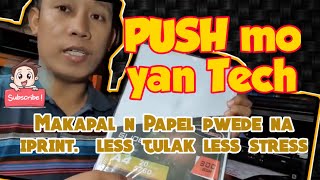 How to print thick paper 220GSM in EPSON printer using Manual cutter and Ruler Subscribe na [upl. by Rhpotsirhc]