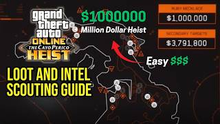 GTA Online Cayo Perico Heist Guide All Points of Interest Secondary Targets Entries [upl. by Ybba]