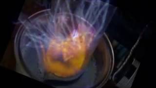 HHO ignition by Tesla High frequency discharge [upl. by Edette406]