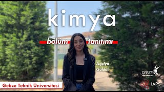 Gebze Teknik Üniversitesi  Kimya Bölümü Tanıtımı [upl. by Blackman]