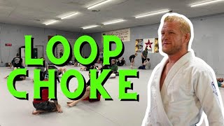 Basics Of The BJJ Loop Choke [upl. by Childers]