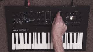 Minilogue XD Patch Tutorial  Fantasy Harp [upl. by Otipaga]