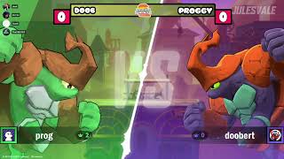 COLD CUT COMBO 3  RIVALS OF AETHER 2 TOURNAMENT  Doob Kragg VS Proggy Kragg [upl. by Josi507]