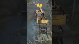 An unexpected crane accident 😕 shorts crane truck gaming snowrunner [upl. by Wilmette554]