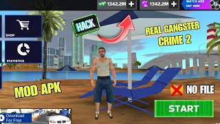 Real Gangster Crime 2 Mod Apk 😳🤑 Unlimited Money amp Gems  EraSpaceGaming [upl. by Jacinta]