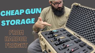 A Gun Case From Harbor Freight Budget Friendly and Effective [upl. by Wagoner]