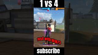 Impossible 🍷🗿 1 vs 4 vluth with M1873 freefire edit freefireclips [upl. by Judus273]