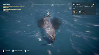 War of the Sea Part 4  Athenian Pentaconters Triremes  Ac Odyssey [upl. by Natanoy]