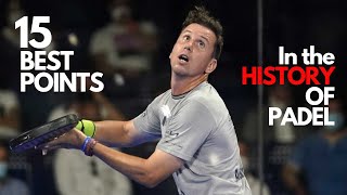 The Best POINTS in All of Padel HISTORY [upl. by Kciredes]