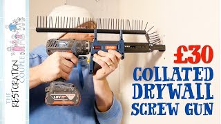 BUDGET SCREW GUN HACK  Convert Drill to Collated Driver [upl. by Vashtia]