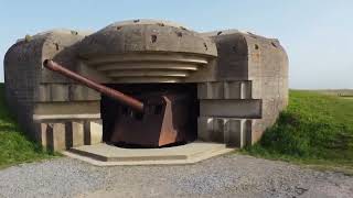 Batterie de LonguessurMer Normandy France [upl. by Kenwood578]