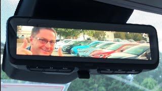 2019 RAV4 Digital Rearview Mirror and Test Drive [upl. by Leahcym520]