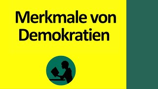 Merkmale von Demokratie [upl. by Kreiker]