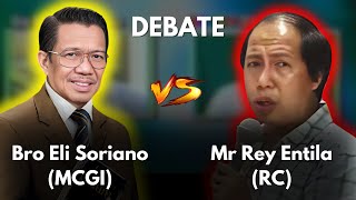 Bro Eli Soriano Vs Mr Rey Entila  DEBATE [upl. by Friedly]