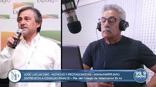 OSVALDO RINALDI EN NOTICIAS amp PROTAGONISTAS 29112024 [upl. by Onnem]