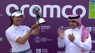 Ladies European Tour Aramco Team Series Riyadh Round 3  Highlights [upl. by Annawd]