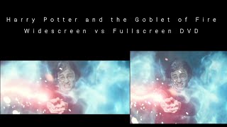 Voldemort Returns  Harry Potter and the Goblet of Fire  Widescreen vs Fullscreen DVD [upl. by Aliakim548]