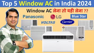 Top 5 Window AC in India 2024  Best Window AC 2024 India  Best AC in India 2024 [upl. by Erinna]