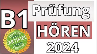 GAST  B1 Prüfung  Hören Übungssatz  GAST DTZ 2024 TEST [upl. by Ruon158]