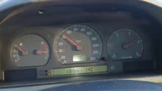 Volvo S70 25 TDi acceleration 0180 kmh [upl. by Boffa]