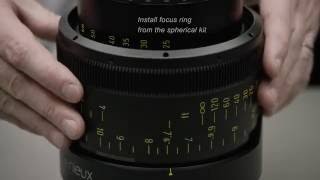 Angénieux Tutorial Video for Optimo 44440 A2S conversion Anamorphic to Spheric [upl. by Meilen820]