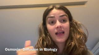 Osmosis  Diffusion in Biology [upl. by Abas580]