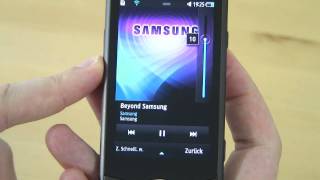 Samsung S8500 Wave Test Musikplayer [upl. by Aihsemot947]