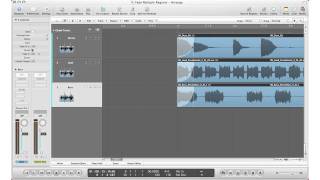 Logic Pro Multiple Fades Across Multiple Regions [upl. by Ruder]