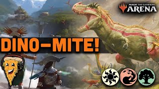 DinoMite  This deck is BROKEN  The Lost Caverns of Ixalan  MTG Arena Standard Gameplay [upl. by Nam]