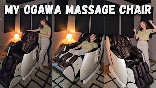 My New Massage Chair  OGAWA Smart Vogue Elite  Yeng Constantino Mini Vlog [upl. by Ursula]