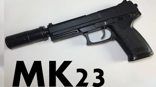 Airsoft Tuto  RACCOURCIR SON SILENCIEUX MK23 [upl. by Netsrak684]