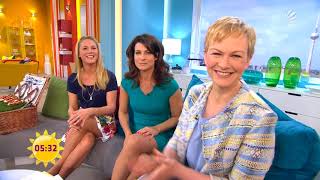 Alina Merkau Marlene Lufen amp Karen Heinrichs Sat1 FFS 28052015 [upl. by Dwight]