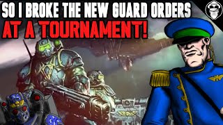 So I BROKE the New Guard Orders at a GT  Tournament After Action Report  Warhammer 40000 [upl. by Itsyrk895]