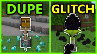 ALL BEST DUPLICATION GLITCHES for 121 MINECRAFT BEDROCK Edition  REALMS amp SERVERS [upl. by Alic961]