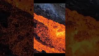 Lava Marmalade at Fagradalsfjall Volcano Iceland 🇮🇸 😮 [upl. by Hindu]