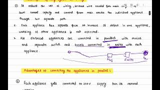 4 Advantage of the ring system of wiring  Household Circuit [upl. by Ybbor466]