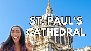 St Pauls Cathedral Tour London  FULL TOUR  TIPS [upl. by Ettenajna194]