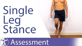 What Single Leg Stance Assessment can tell you [upl. by Kwei]