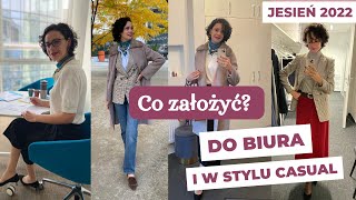 Stylizacje jesienne 6 dni  6 looków Od biurowych do stylizacji casual [upl. by Barry]