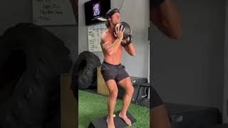 High Incline Goblet Squats  Kettlebell Leg Day [upl. by Laban271]