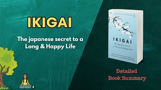 Ikigai book detailed summary in hindi  japanese secret to a long and happy life  book summary [upl. by Jonell]