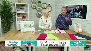 Sewing Quarter  British Summertime  23rd April 2017 [upl. by Yevoc]