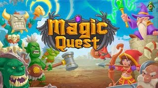 Tower Defense Magic Quest iOSAndroid Gameplay HD [upl. by Chun]