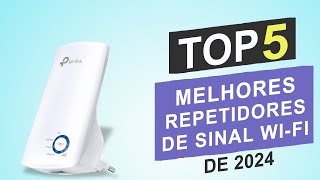 Top 5 Melhores Repetidores de Sinal Wifi de 2024 │Qual é o Melhor Repetidor de Sinal Wifi [upl. by Heyra]