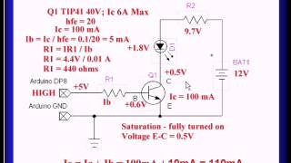 Using NPN Biploar Transistors with Arduino PIC [upl. by Ylelhsa]