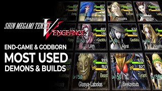 These Are My Most Used EndGame amp Godborn Builds in Shin Megami Tensei V Vengeance [upl. by Leoline260]